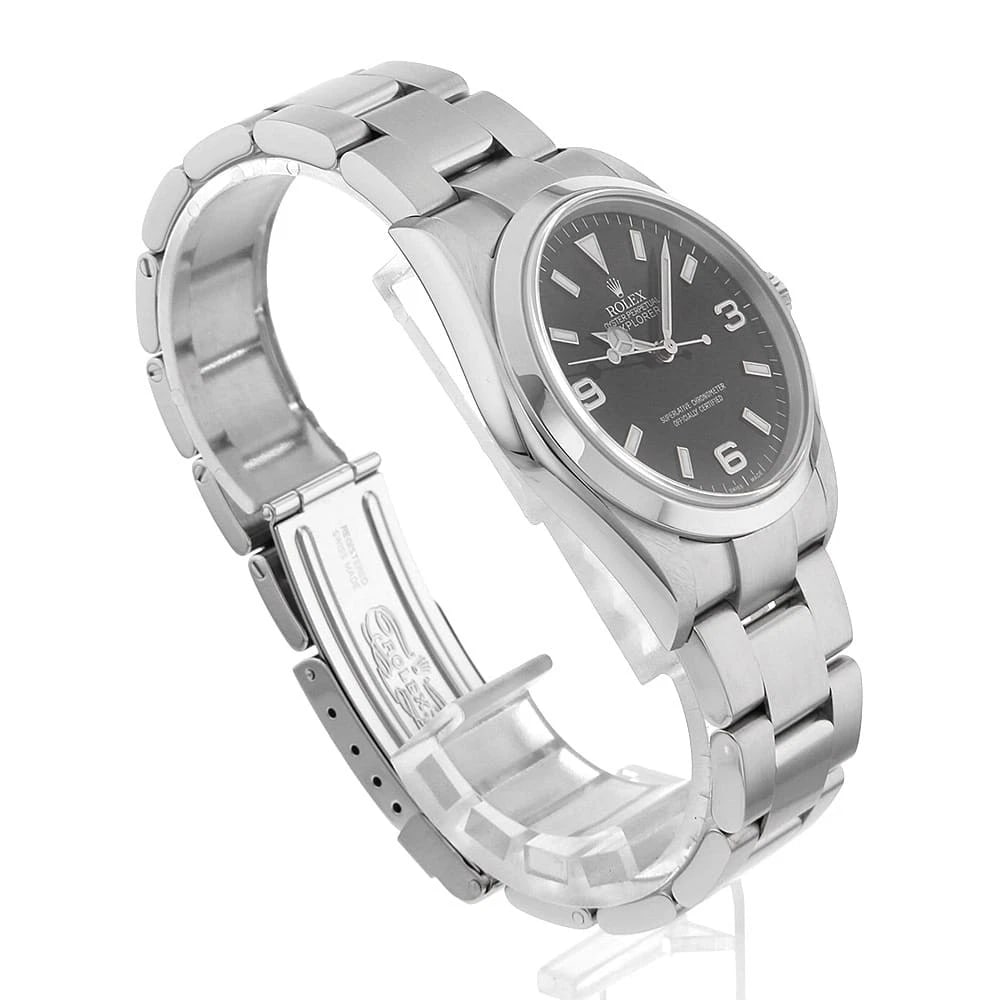 ROLEX EXPLORER BLACK WATCH - 3