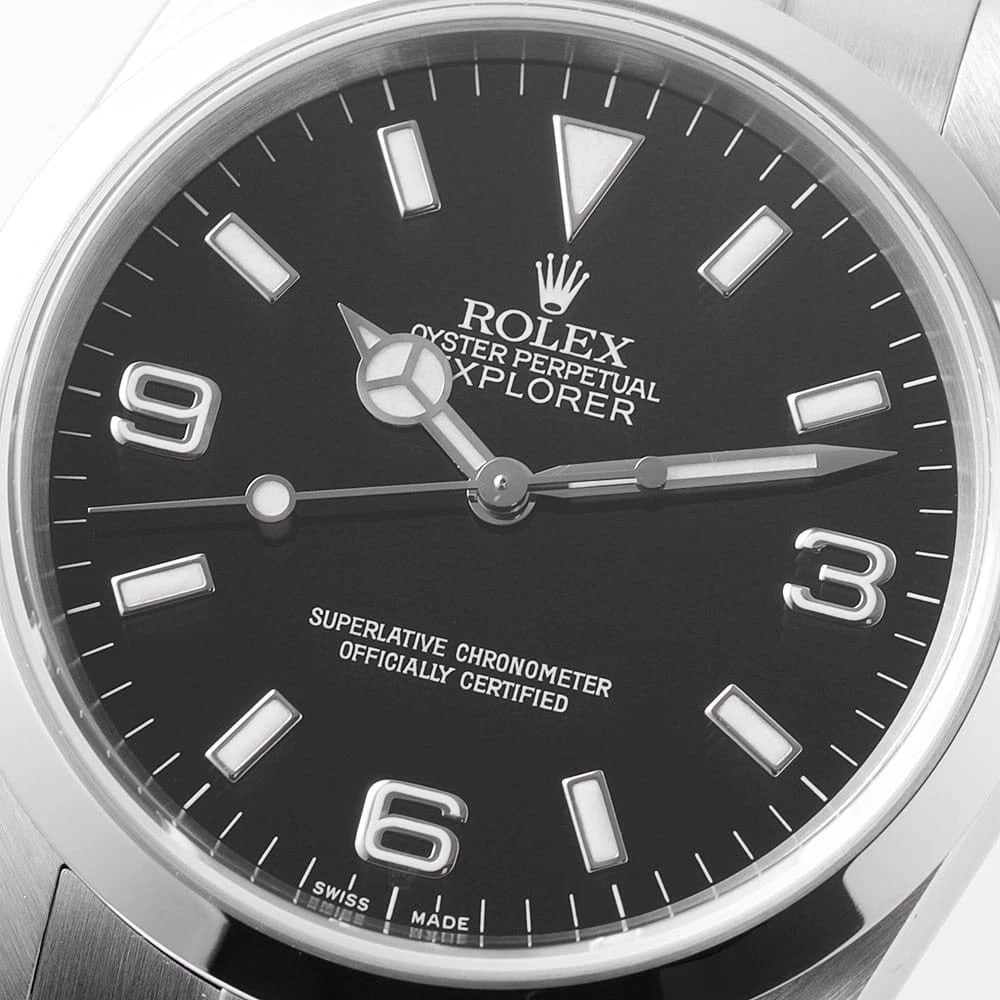 ROLEX EXPLORER BLACK WATCH - 6