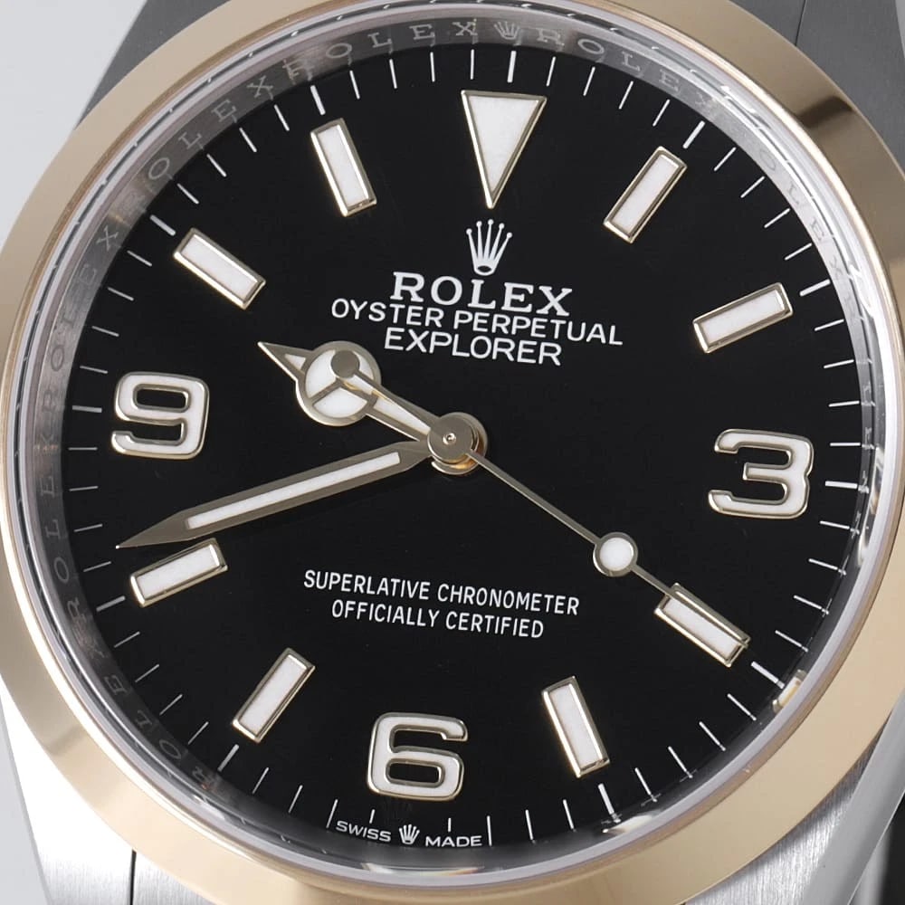 ROLEX EXPLORER BLACK WATCH - 6