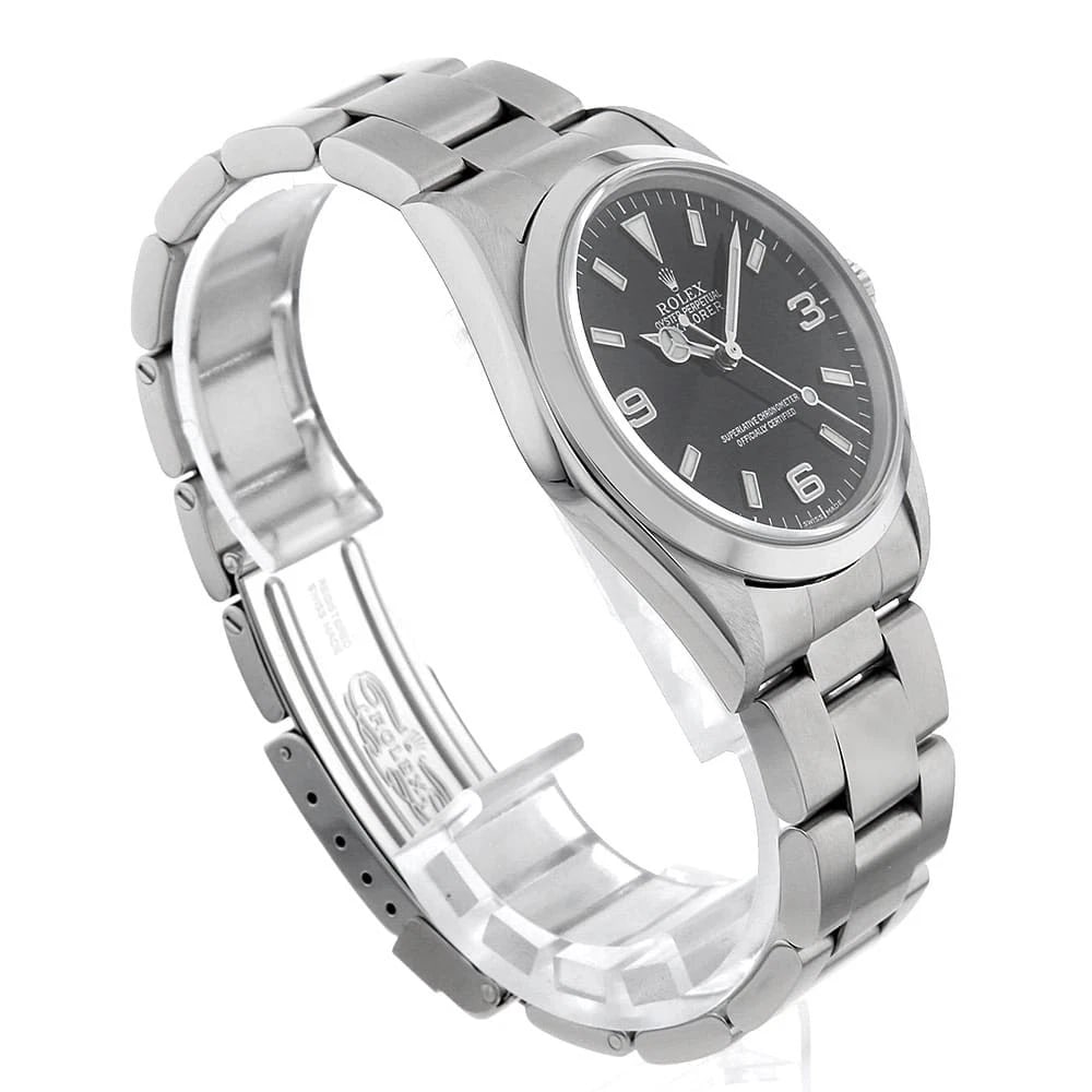 ROLEX EXPLORER BLACK WATCH - 3