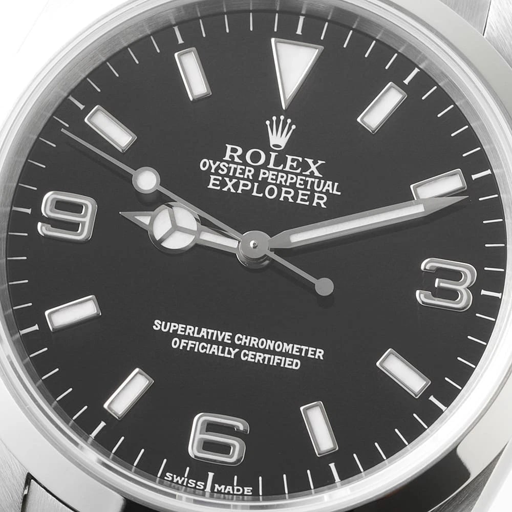 ROLEX EXPLORER BLACK WATCH - 4