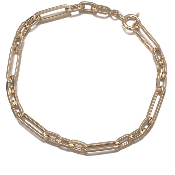 UNOAERRE BRACELET CHAIN 18K 750 YELLOW GOLD: UNOAERRE Bracelet Chain 18K 750 Yellow Gold Brand: UNOAERRE Type: Bracelet Material: 18K / 750 / Yellow Gold Color: None Size: Inner circumference: 17.5cm Bracelet Width: 5.0mm Accessories:
