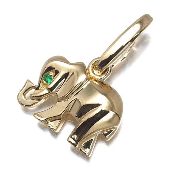 CARTIER PENDANT EMERALD CANDY ELEPHANT CHARM (1 of 2)