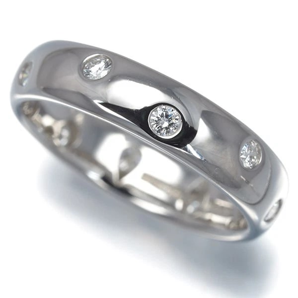 TIFFANY&CO. RING DOTS 950 PLATINUM: Tiffany&Co. Ring Dots 950 Platinum Brand: Tiffany & Co. Type: Ring Material: 950 / Platinum Color: None Size: US 4.75 Accessories: None Accessories Notice: When purchasing pre-owned goods,