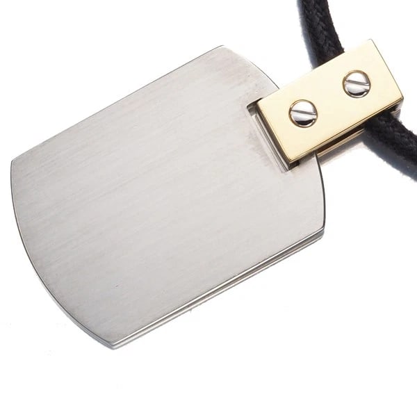 CARTIER NECKLACE SANTOS 100 18K 750 YELLOW GOLD: Cartier Necklace Santos 100 18K 750 Yellow Gold Brand: Cartier Type: Necklace Material: 18K / 750 / Yellow Gold STEEL / Stainless Steel Color: None Size: Necklace length: 44cm Pendant size: 39.2 x