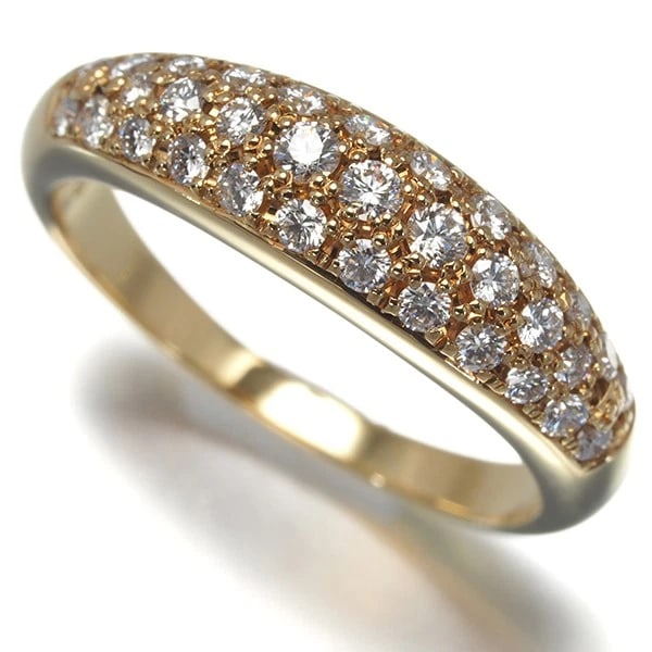 TASAKI RING DIAMOND PAVED US6 18K 750 YELLOW GOLD: TASAKI Ring Diamond Paved US6 18K 750 Yellow Gold Brand: TASAKI Type: Ring Material: 18K / 750 / Yellow Gold Main Stone/Creation Natural Color: None Size: US 6 Accessories: None Accessorie