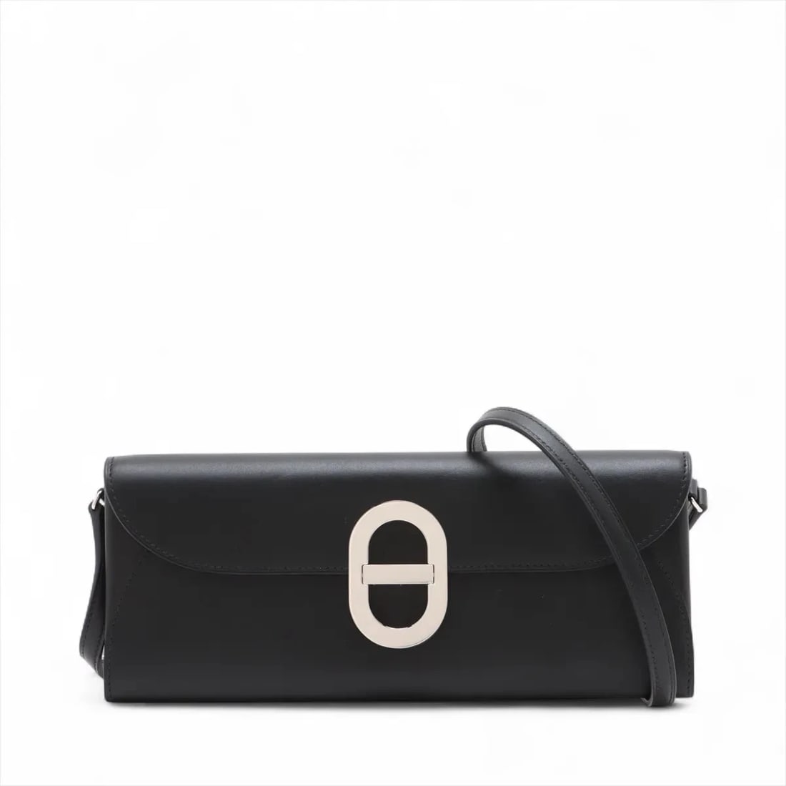 HERMES CHAÎNE D'ANCRE TOGO VEAU JONATHAN BLACK: Hermes Chaîne d'Ancre Togo Veau Jonathan Black Brand: Hermes Type: Shoulder bag Material: Veau Jonathan Color: Black Size: Height:3.9inch Length:9.4inch Depth:1.0inch Shoulder height:18.9inch Ac
