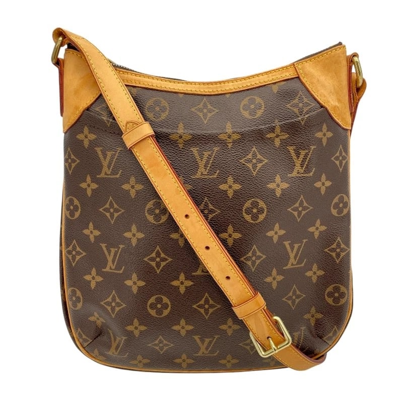 LOUIS VUITTON ODEON PM SHOULDER BAG: LOUIS VUITTON Odeon PM Shoulder Bag Brand: LOUIS VUITTON Type: Shoulder Bag Material: Monogram canvas Color: Brown Size: W10.2 x H11.4x D2.8inch Accessories: None Accessories Notice: When