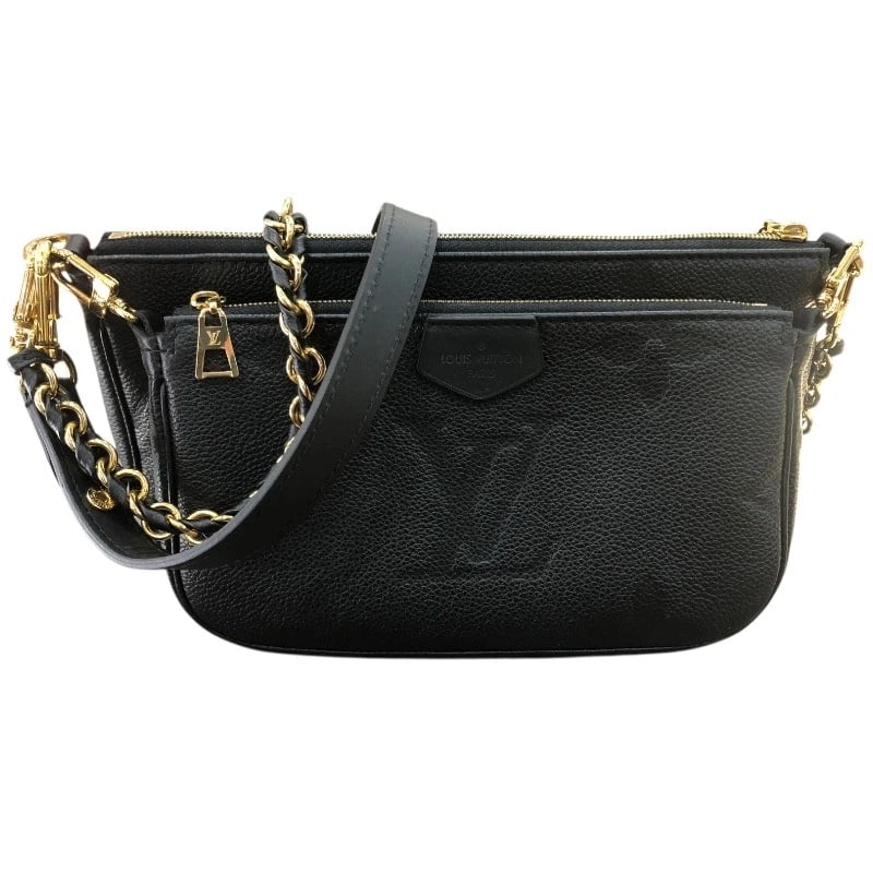 LOUIS VUITTON MULTI POCHETTE ACCESSOIRES SHOULDER BAG: LOUIS VUITTON Multi Pochette Accessoires Shoulder Bag Brand: LOUIS VUITTON Type: Shoulder Bag Material: leather Color: Ann Platt Size: W9.8 x H5.7x D1.8inch Accessories: None Accessories