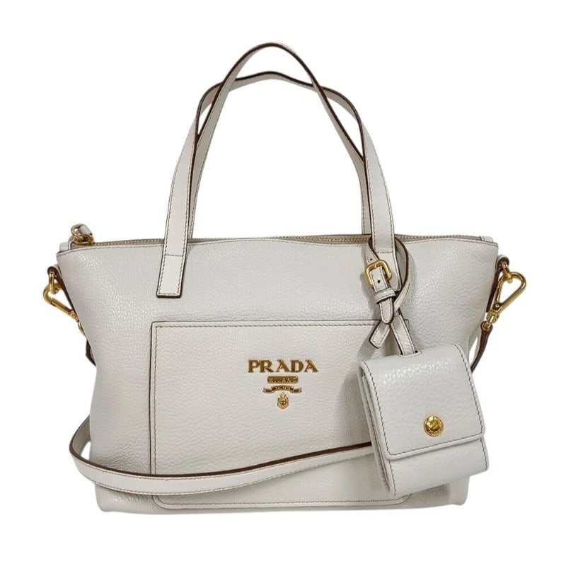 PRADA VITELLO DINO 2-WAY HANDBAG SHOULDER BAG (1 of 12)