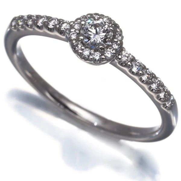 VENDOME RING DIAMOND GRACE CIRCLE 950 PLATINUM: VENDOME Ring Diamond Grace Circle 950 Platinum Brand: VENDOME Type: Ring Material: 950 / Platinum Main Stone/Creation Natural Color: None Size: US 5 Accessories: None Accessories Notice: W