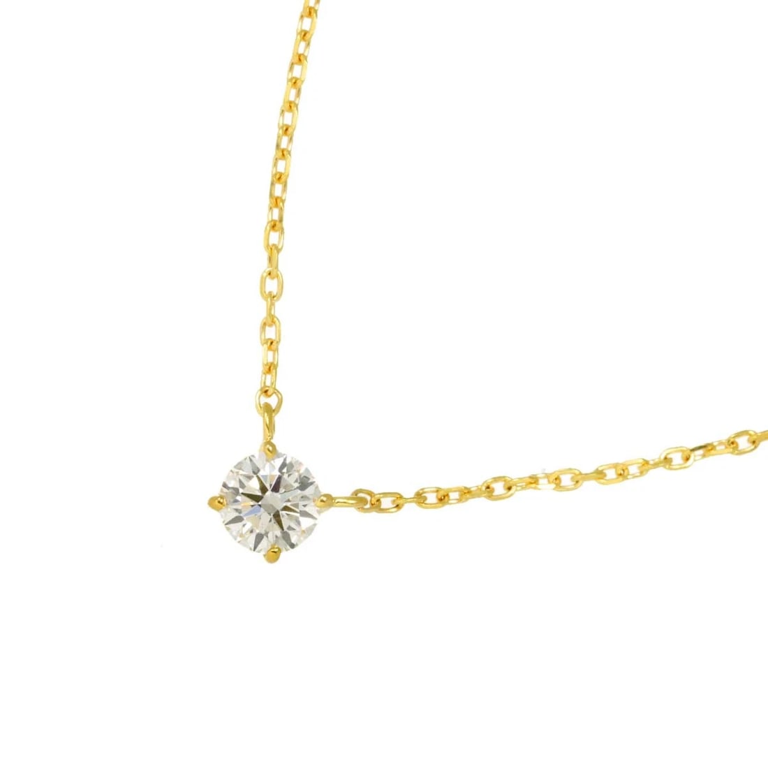 VENDOME AOYAMA DIAMOND NECKLACE 18K YELLOW GOLD 750: Vendome Aoyama Diamond Necklace 18K Yellow Gold 750 Brand: Vendome Aoyama Type: Necklace Material: 18K Yellow Gold Main Stone/Creation Peridot Color: Yellow Gold Size: internal circumference of th