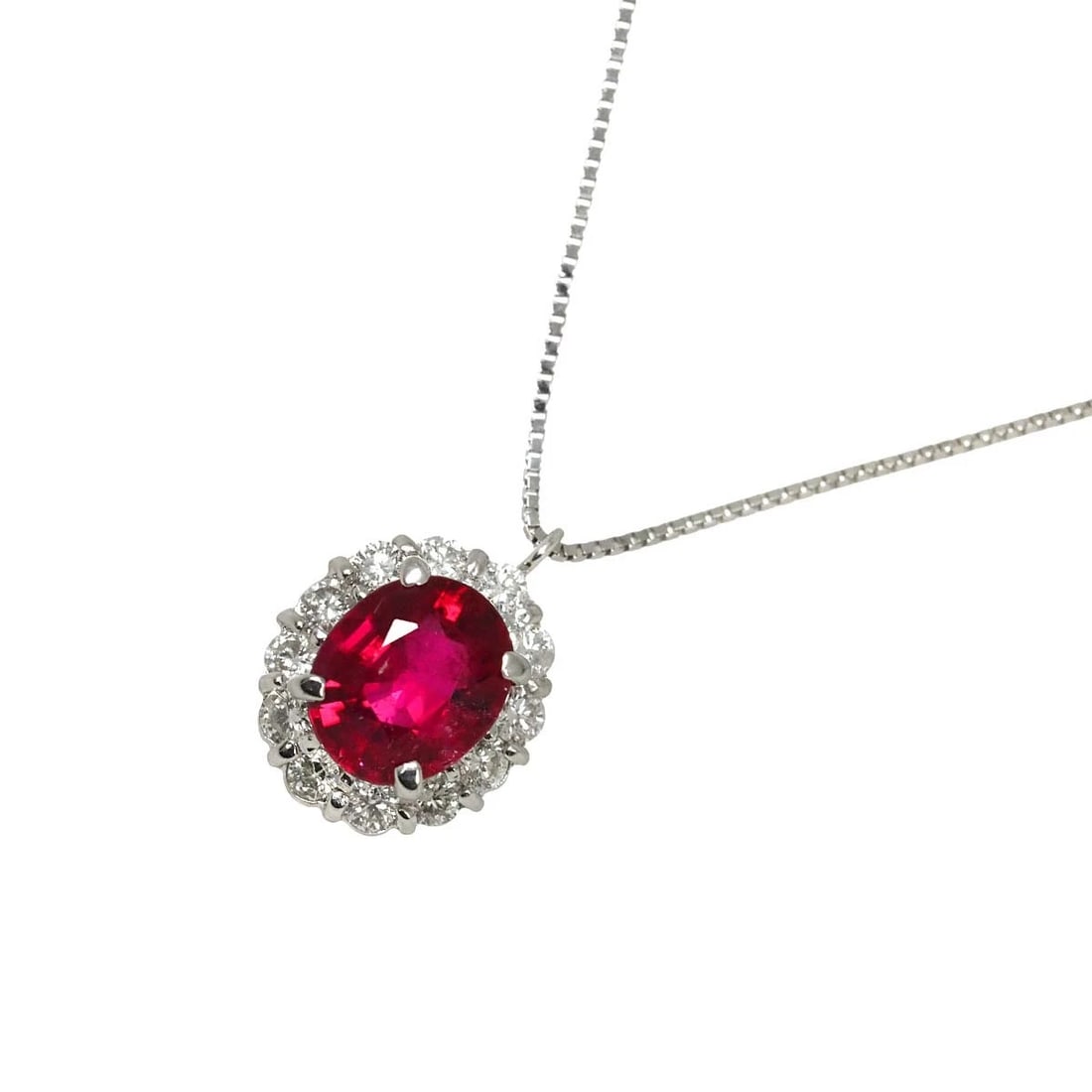 TOURMALINE DIAMOND NECKLACE 18K WG WHITE GOLD: Tourmaline Diamond Necklace 18K WG White Gold Brand: Unbranded Type: Necklace Material: 18K White Gold Main Stone/Creation Natural Color: White Gold Size: internal circumference of the chain:17.7i