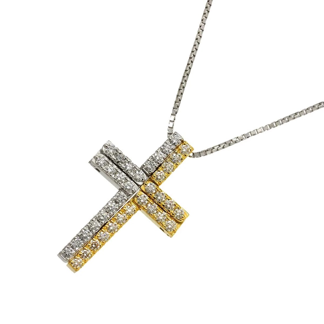 TASAKI DIAMOND NECKLACE K18 WG: TASAKI Diamond Necklace K18 WG Brand: TASAKI Type: Necklace Material: 18K White gold Main Stone/Creation Natural Color: White gold Size: internal circumference of the