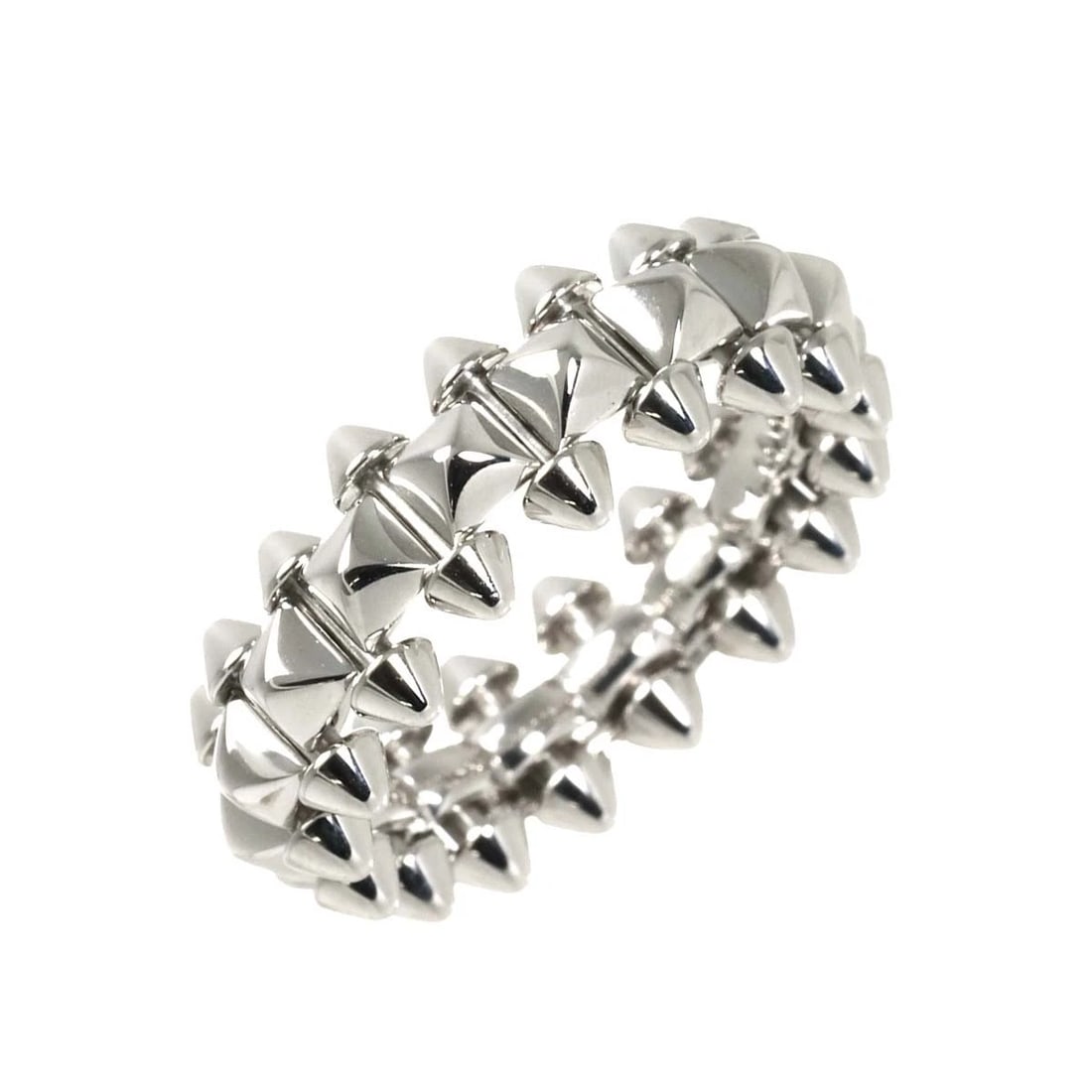 RING 18K K18 WG WHITE GOLD: Ring 18K K18 WG White Gold Brand: Unbranded Type: Ring Material: 18K White Gold Color: White Gold Size: 6.75(US) Accessories: None Accessories Notice: When purchasing pre-owned goods, please