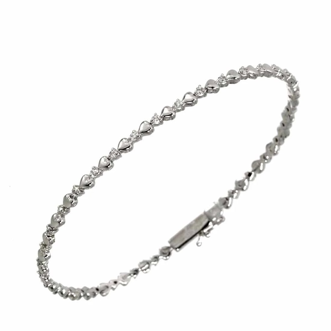 TASAKI DIAMOND BRACELET 18K WHITE GOLD 750 (1 of 3)