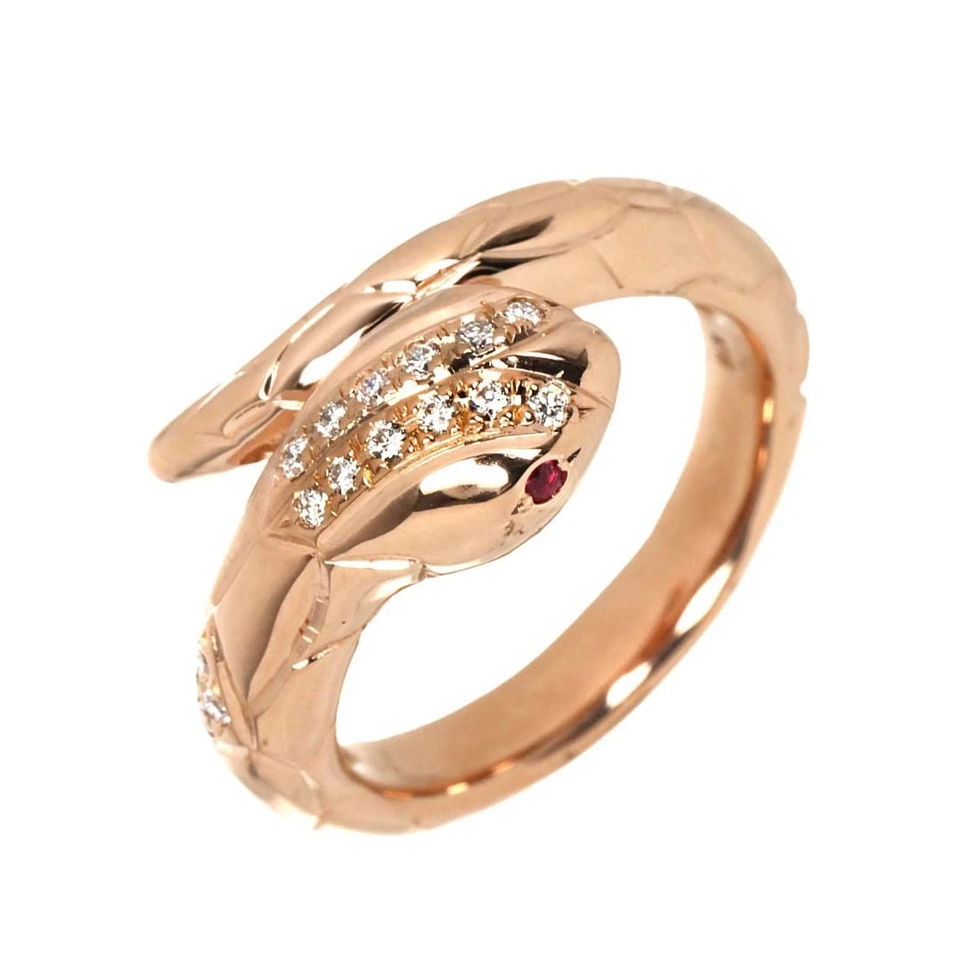 DIAMOND RUBY RING 18K PG PINK GOLD 750: Diamond Ruby Ring 18K PG Pink Gold 750 Brand: Unbranded Type: Ring Material: 18K Pink Gold Main Stone/Creation Natural Color: Pink Gold Size: 6.75(US) Accessories: None Accessories Notice: