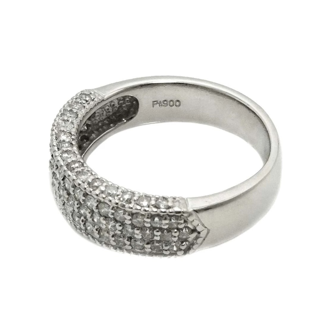 DIAMOND RING PT PLATINUM - 4