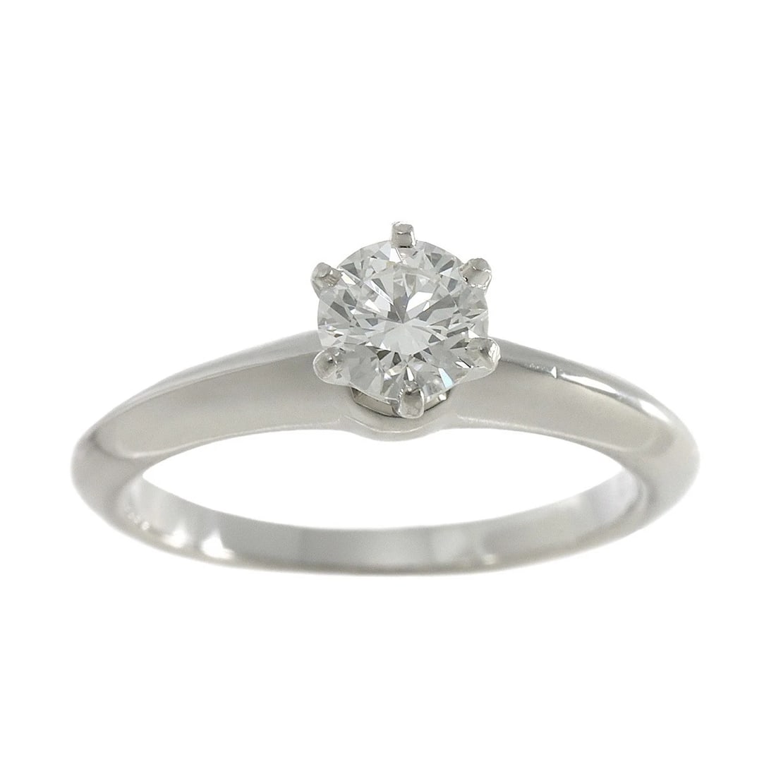 TIFFANY CO. DIAMOND RING PT - 2