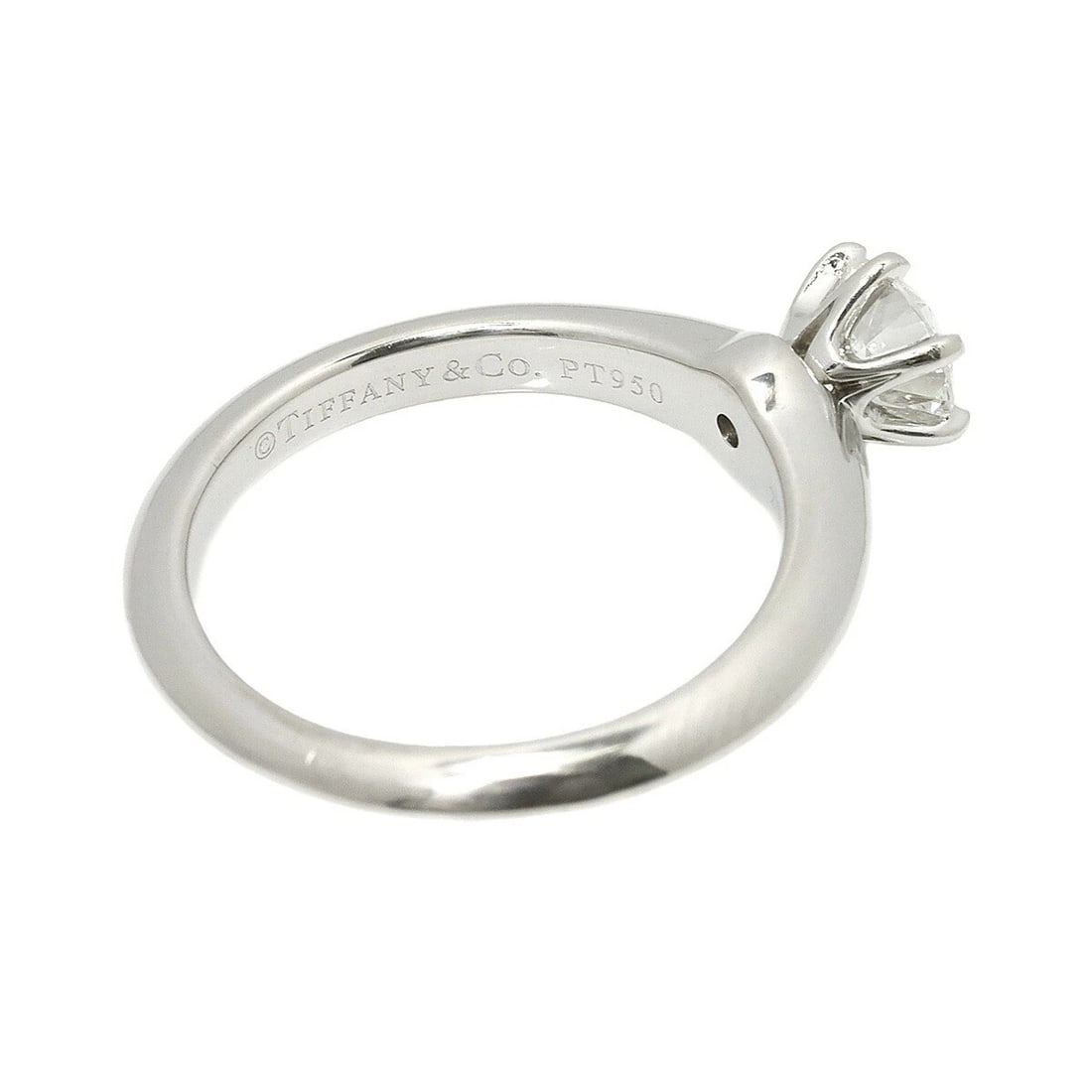 TIFFANY CO. DIAMOND RING PT - 3