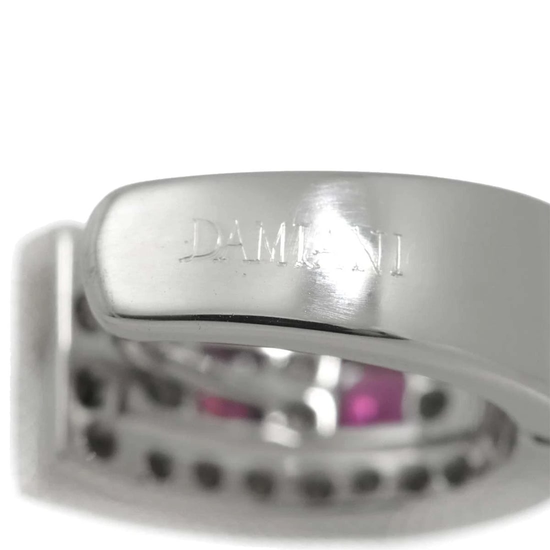 DAMIANI BELLE EPOQUE RUBY DIAMOND EARRINGS - 5