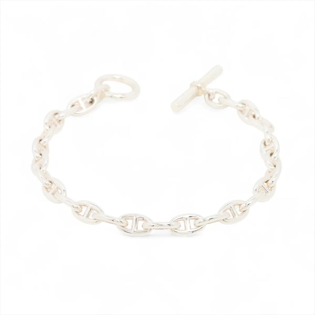 HERMÈS CHAÎNE D'ANCRE TPM BRACELET 26 FRAMES 925 SILVER (1 of 4)