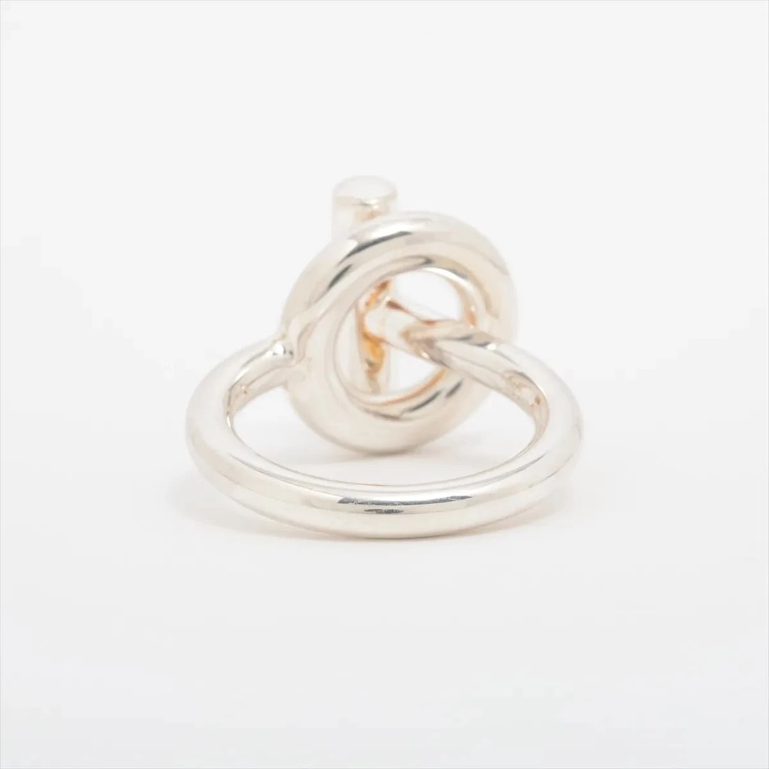 HERMÈS ECHAPPEE RING SILVER - 2