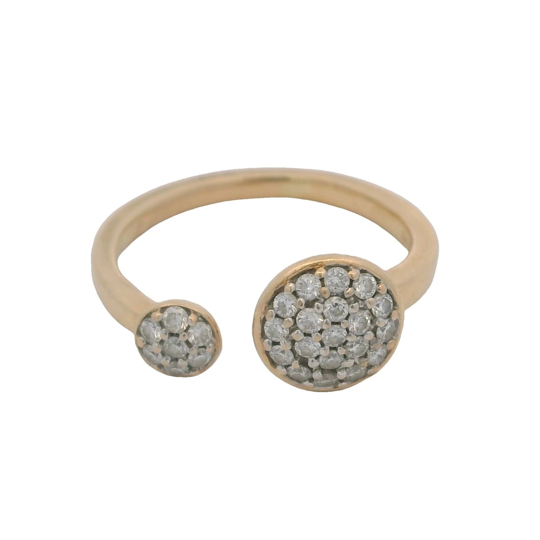 JUST PERFECT DIAMOND CLUSTER CIRCLE WRAP FASHION RING: Just Perfect Diamond Cluster Circle Wrap Fashion Ring Brand: Just Perfect MSP Type: Ring Material: Yellow Gold 14k Main Stone/Creation Natural Color: Yellow Size: 6 US Accessories: None