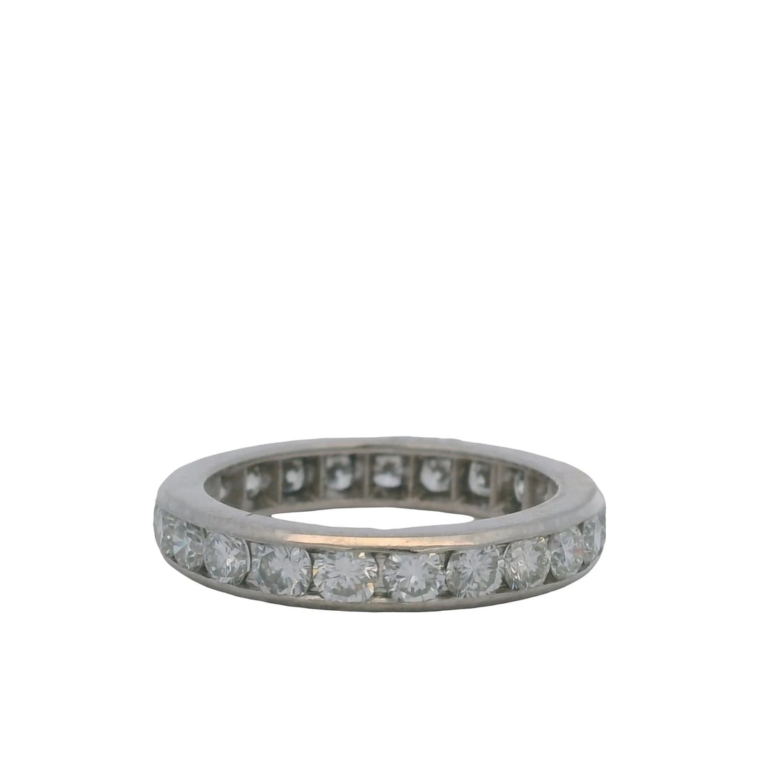 DIAMOND CHANNEL-SET ETERNITY STACKABLE BAND RING - 3