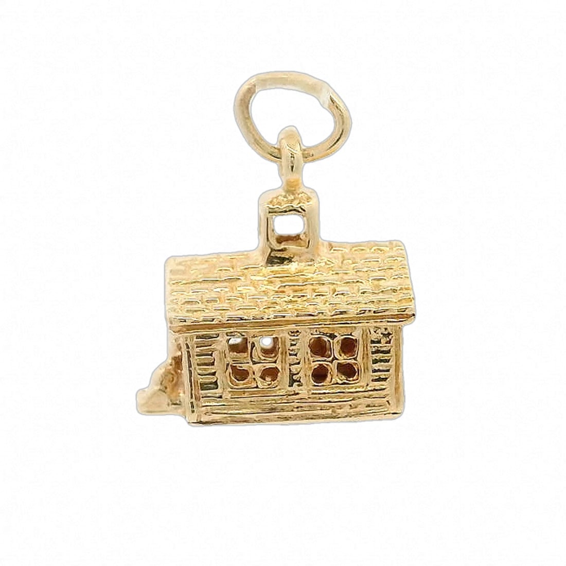 MARRIAGE CHARM PENDANT WEDDING OR ENGAGEMENT 14KT YELLOW GOLD (1 of 4)