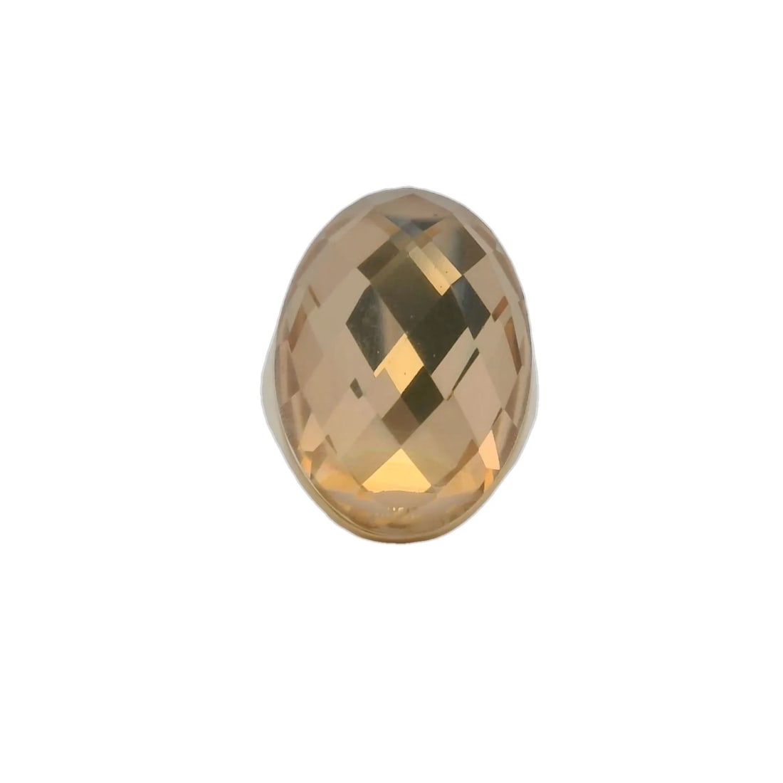 ROBERTO COIN COCKTAIL ROCK CRYSTAL STATEMENT RING: Roberto Coin Cocktail Rock Crystal Statement Ring Brand: Roberto Coin Type: Ring Material: Yellow Gold 18k Color: Yellow Size: 7 US Accessories: None Accessories Notice: When purchasing pr
