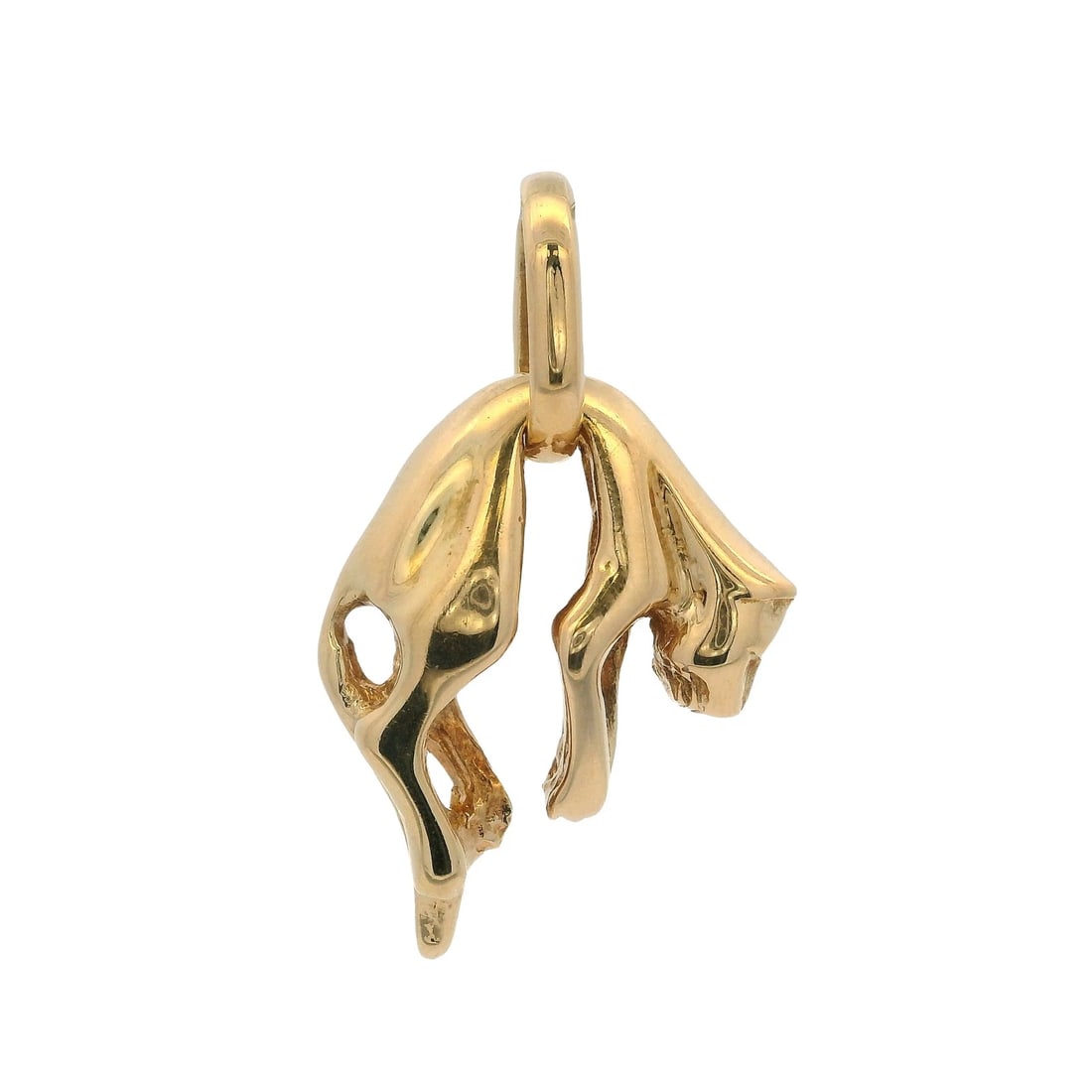 VINTAGE SOLID 18KT 750 YELLOW GOLD NECKLACE PENDANT (1 of 4)