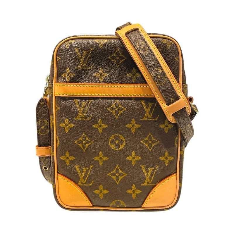 LOUIS VUITTON DUNOUVE SHOULDER BAG: LOUIS VUITTON Dunouve Shoulder Bag Brand: LOUIS VUITTON Type: Shoulder Bag Material: Monogram canvas Color: None Size: W5.9 x H8.3x D2.0inch Accessories: None Accessories Notice: When purc