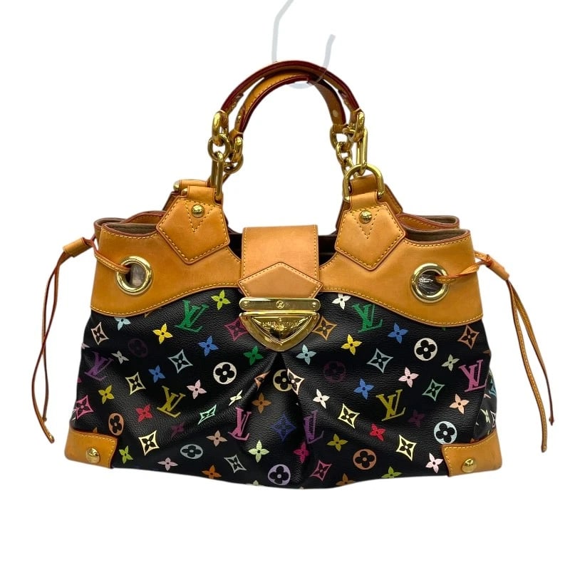LOUIS VUITTON URSULA HANDBAG: LOUIS VUITTON Ursula Handbag Brand: LOUIS VUITTON Type: Handbag Material: Monogram multicolor Color: multicolor Size: W16.7 x H9.3x D6.5inch Accessories: None Accessories Notice: When