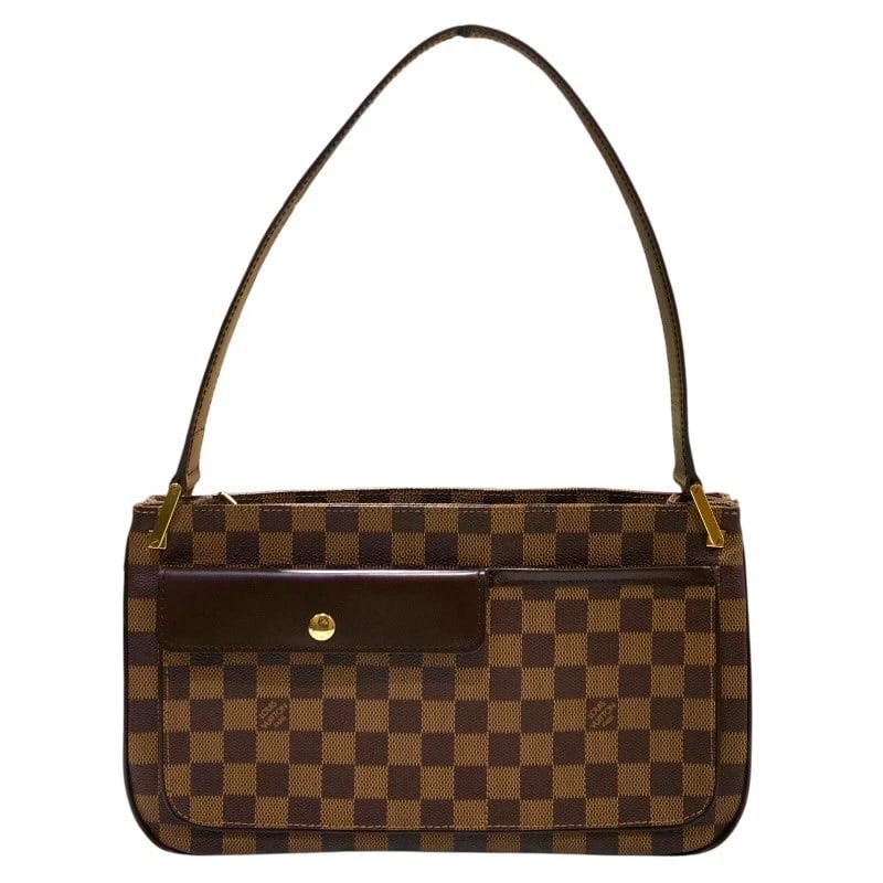 LOUIS VUITTON AUBAGNE SHOULDER BAG: LOUIS VUITTON Aubagne Shoulder Bag Brand: LOUIS VUITTON Type: Shoulder Bag Material: Damier Color: Brown Size: W12.2 x H7.1x D2.8inch Shoulder:21.3inch Accessories: None Accessories Notice
