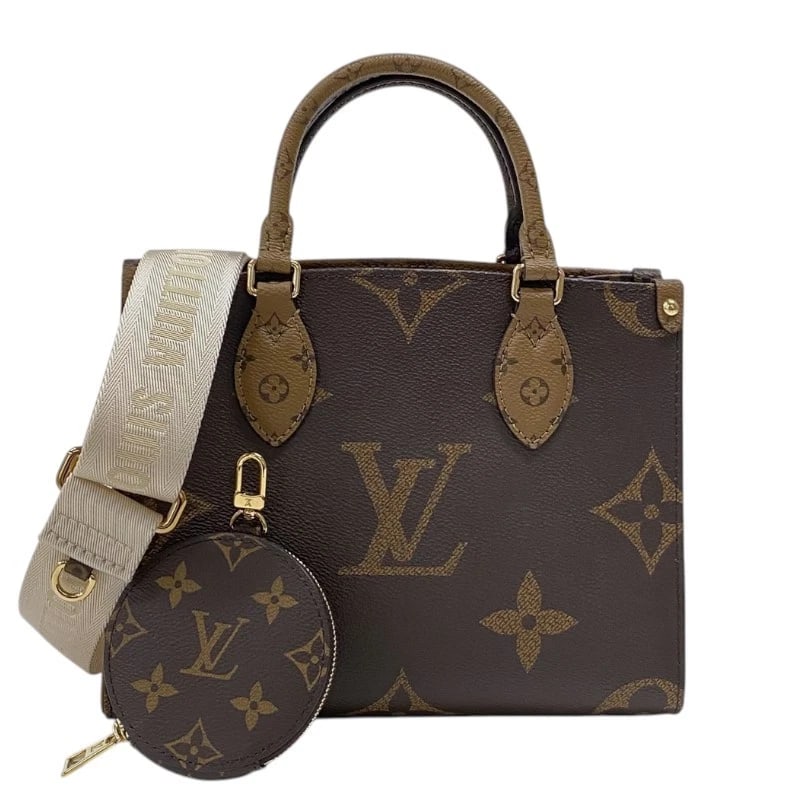 LOUIS VUITTON ON THE GO PM HANDBAG (1 of 5)