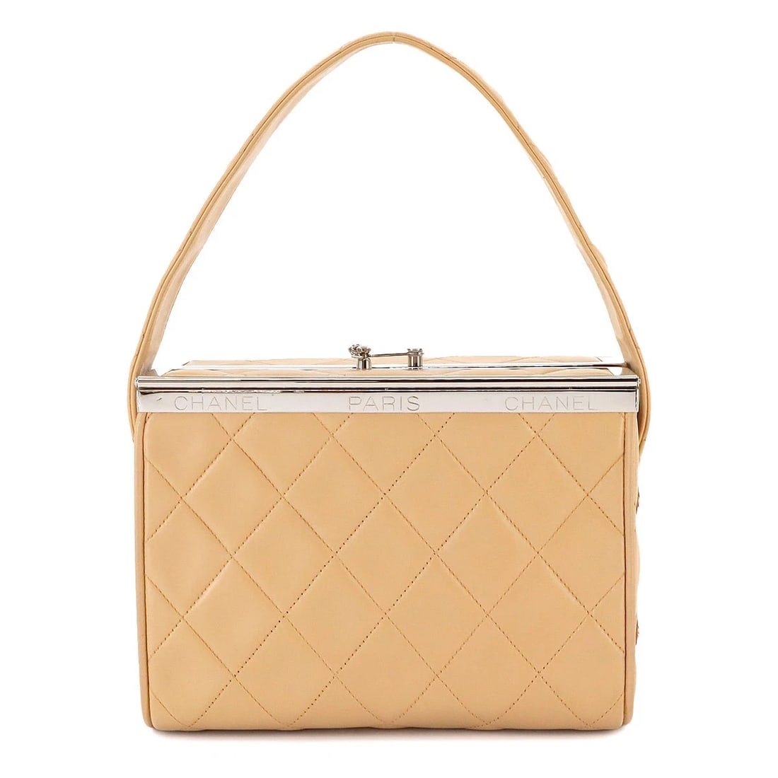 CHANEL MATELASSE VANITY HAND BAG LEATHER (1 of 6)