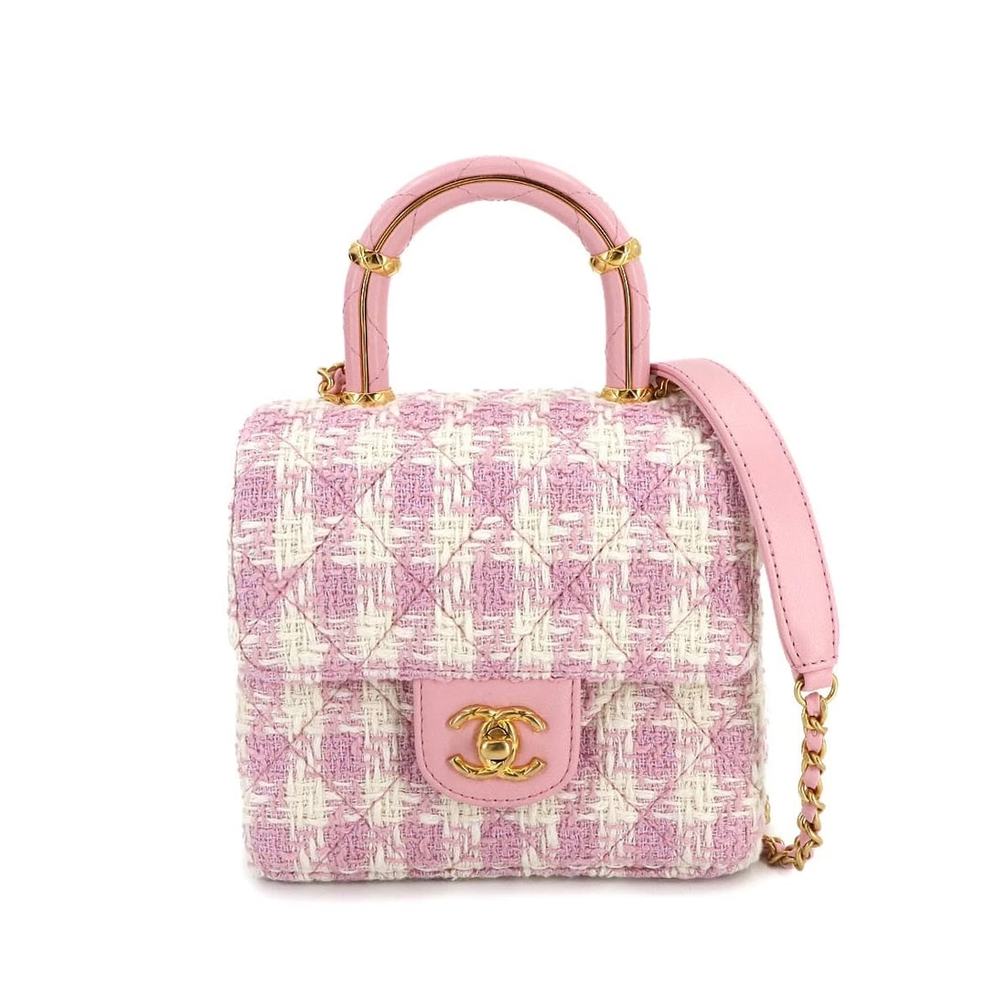 CHANEL MATELASSE HAND CHAIN SHOULDER BAG (1 of 5)