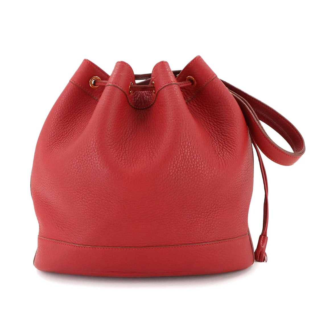 HERMES MARKET PM SHOULDER BAG TAURILLON CLEMENCE RED PURSE (1 of 6)