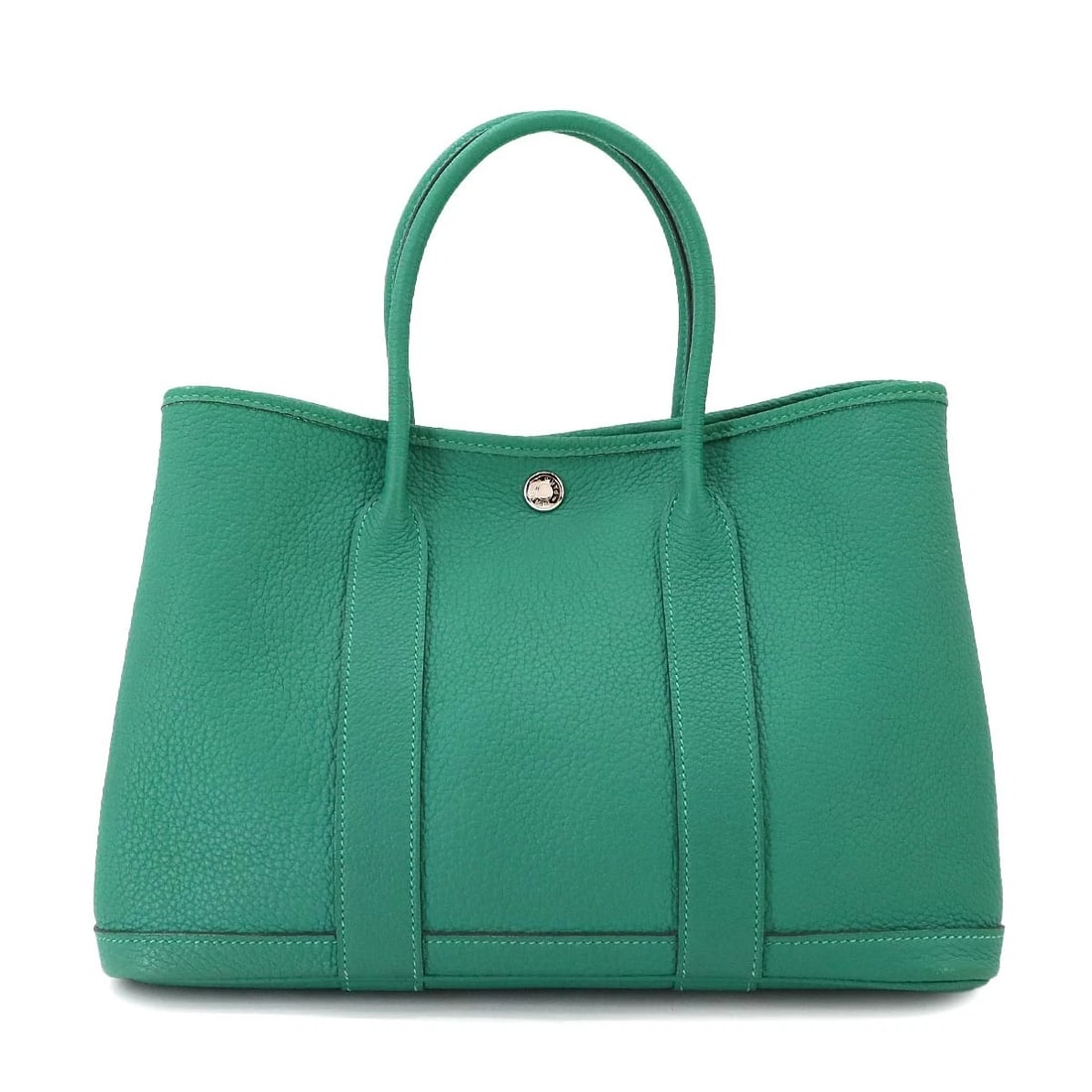 HERMES GARDEN PARTY TPM TOTE BAG LEATHER NEGONDA (1 of 8)