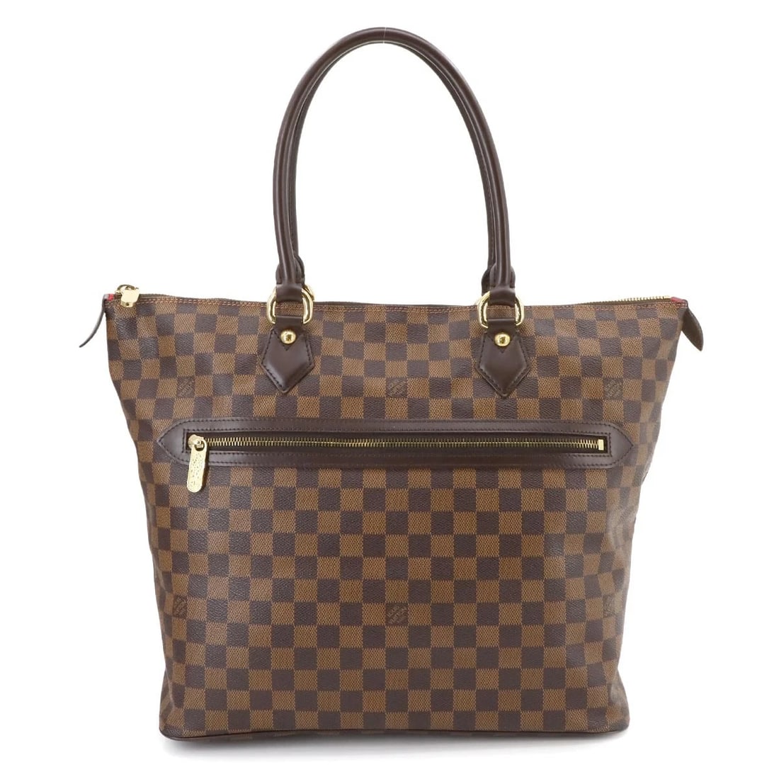LOUIS VUITTON DAMIER SALEYA GM TOTE BAG EBENE: LOUIS VUITTON DAMIER SALEYA GM TOTE BAG EBENE Brand: LOUIS VUITTON Type: Tote Bag Material: Damier Canvas Color: Ebene Size: W 14.17 inch, H 12.99 inch, D 8.86 inch Handle 17.7inch (45cm) Accesso