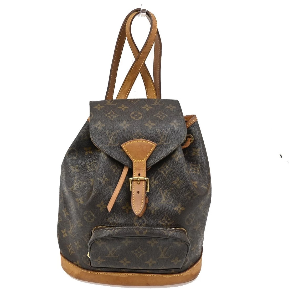 LOUIS VUITTON MONTSOURIS MM BACKPACK BAG MONOGRAM LEATHER BROWN: LOUIS VUITTON MONTSOURIS MM BACKPACK BAG MONOGRAM LEATHER BROWN Brand: Louis Vuitton Type: Backpack Material: Monogram , Leather Color: Brown Size: W 9.4 x H 10.6 x D 4.7 " (approx.) SHOULDER DROP