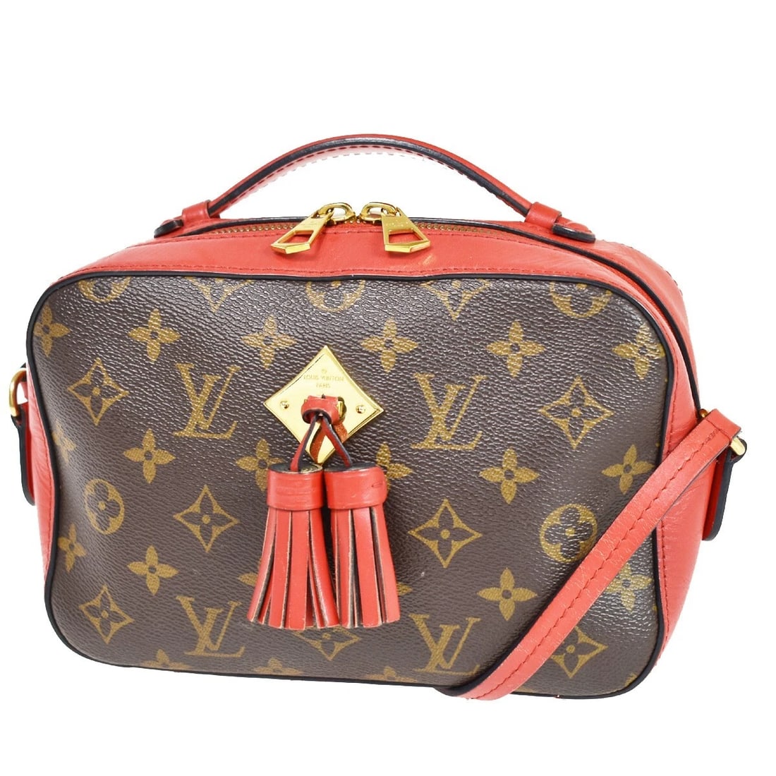 LOUIS VUITTON LOUIS VUITTON SAINTONGE SHOULDER BAG MONOGRAM (1 of 9)