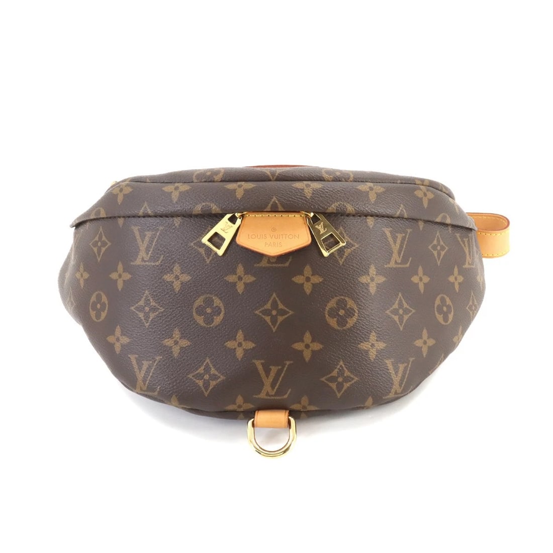 LOUIS VUITTON MONOGRAM BUMBAG CROSSBODY BAG BROWN: LOUIS VUITTON MONOGRAM BUMBAG CROSSBODY BAG BROWN Brand: LOUIS VUITTON Type: Crossbody Bag Material: Monogram Canvas Color: Monogram Size: W 14.57 inch, H 6.69 inch, D 5.31 inch Handle 6.3inch (16