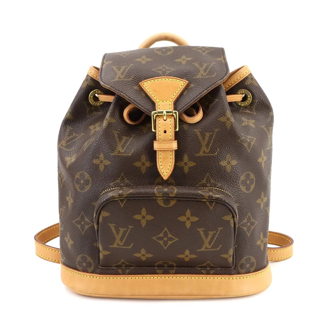 LOUIS VUITTON MONOGRAM MINI MONTSOURIS BACKPACK BROWN (1 of 8)