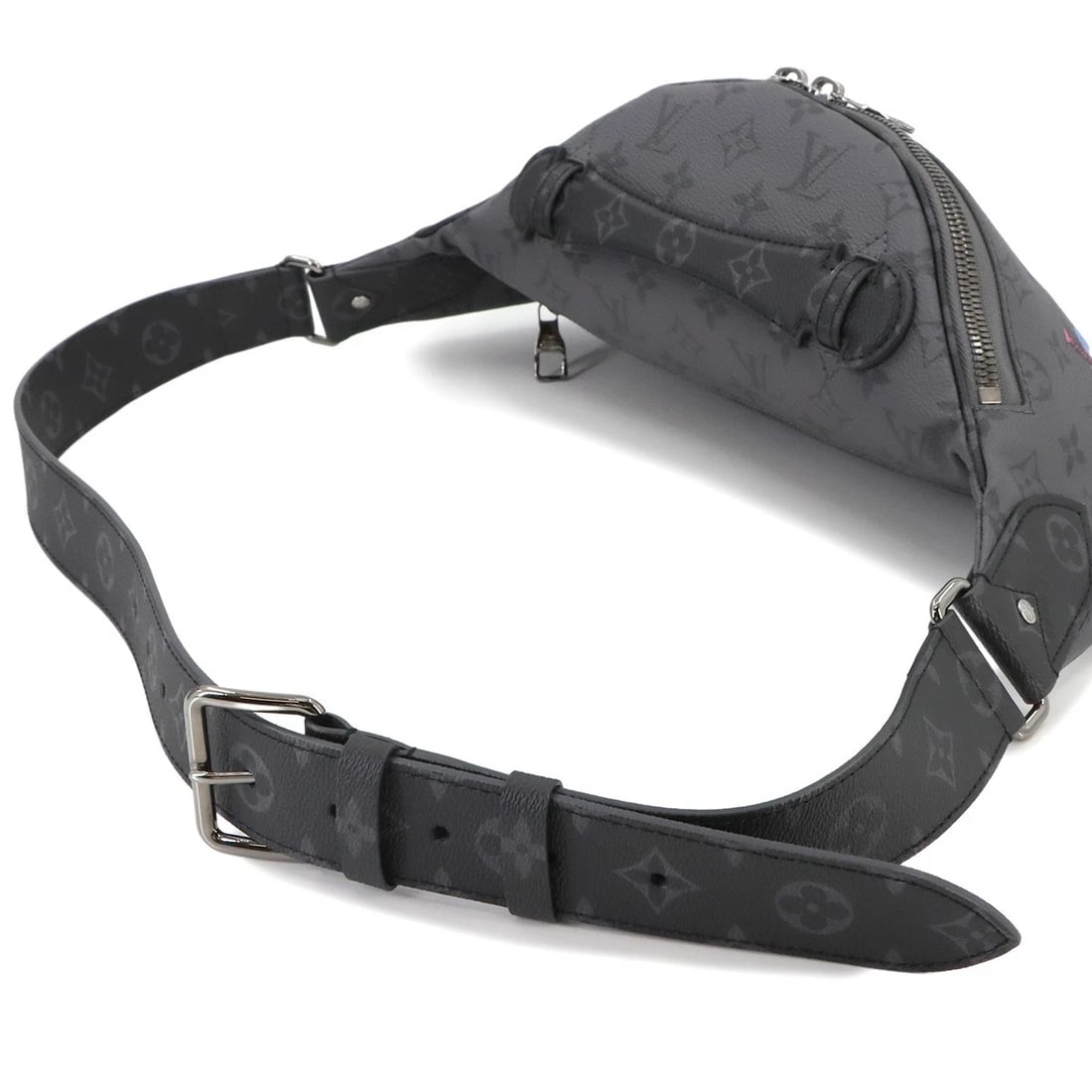 LOUIS VUITTON MONOGRAM ECLIPSE REVERSE MAXI BUMBAG BODY BAG - 5