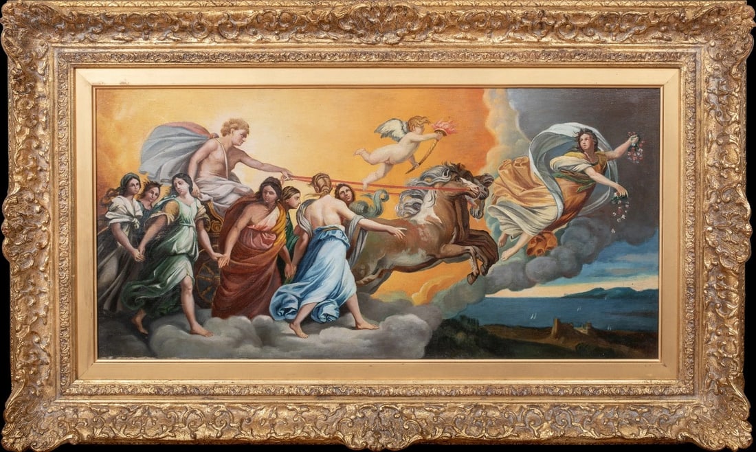 THE TRIUMPH OF AURORA OIL PAINTING (1 of 9)