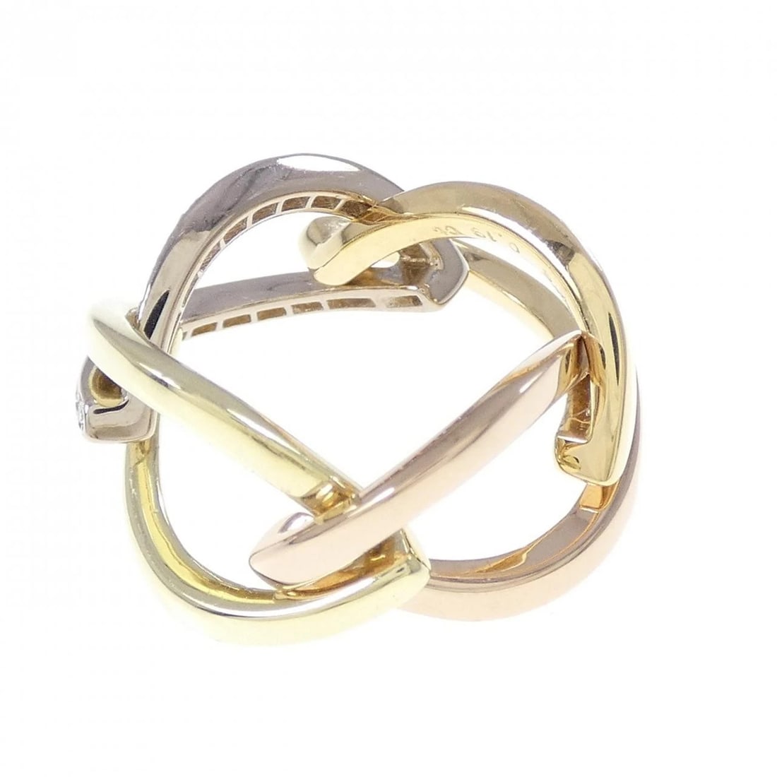 MIKIMOTO DIAMOND RING - 2