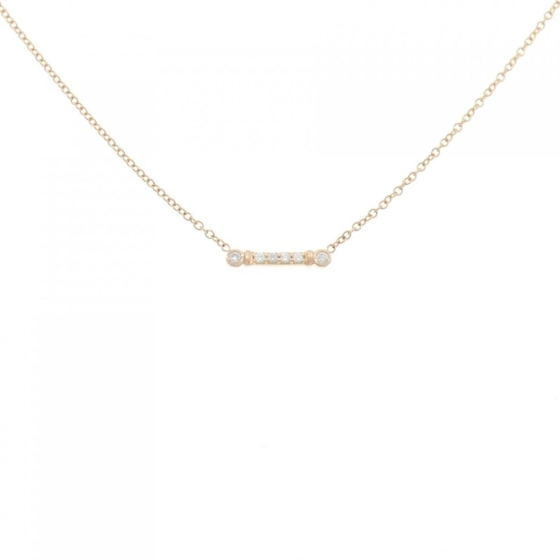 TIFFANY FLEUR SQUIRREL STEM NECKLACE: Tiffany Fleur Squirrel Stem Necklace Brand: Tiffany Type: Necklace Material: 750 Pink Gold Main Stone/Creation Natural Color: Pink Gold Size: 40cm Accessories: None Accessories Notice: When