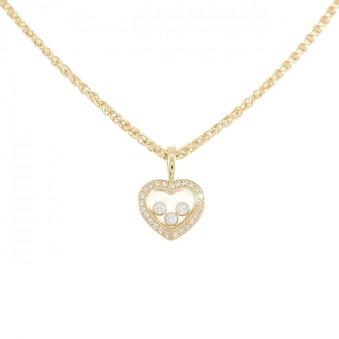 CHOPARD DIAMOND NECKLACE: Chopard Diamond Necklace Brand: Chopard Type: Necklace Material: 750 Yellow Gold Main Stone/Creation Natural Color: Yellow Gold Size: 42cm Accessories: None Accessories Notice: When